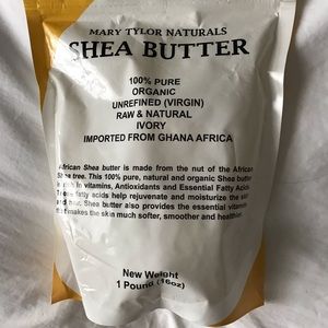 Mary Tylor Naturals. Shea Butter. Organic.